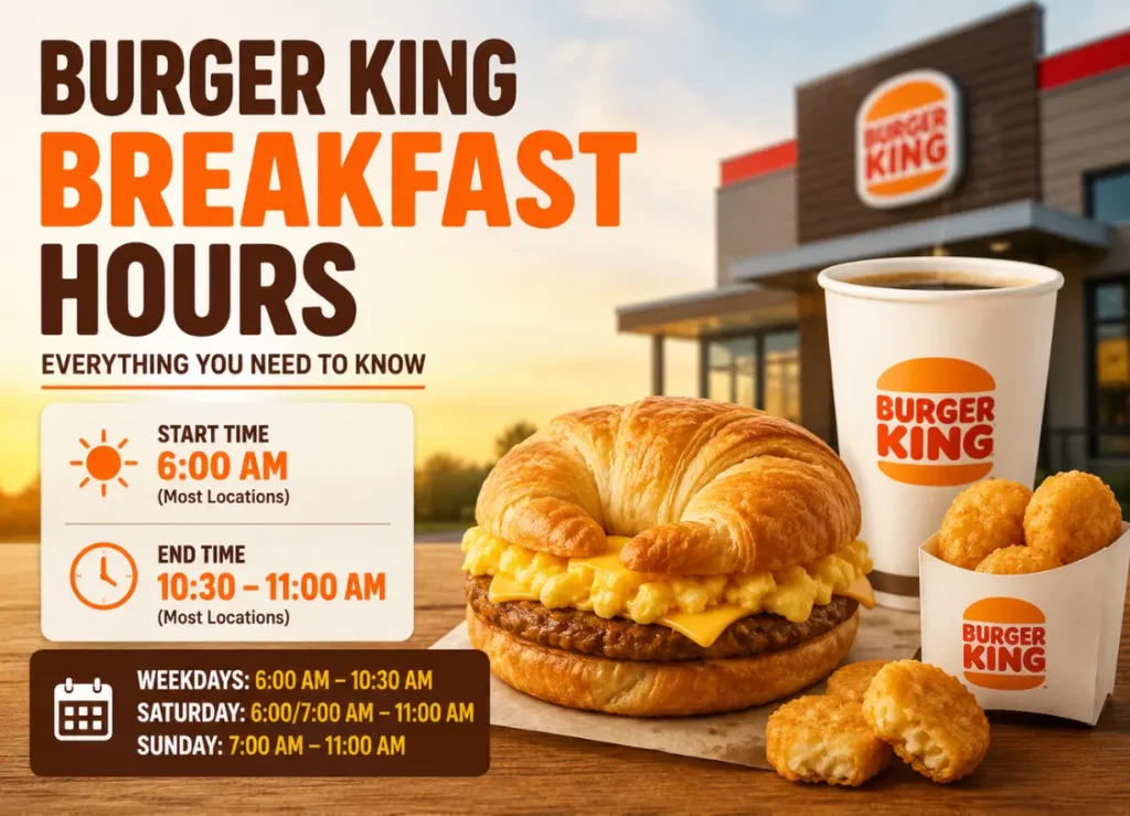 Burger King Breakfast Hours