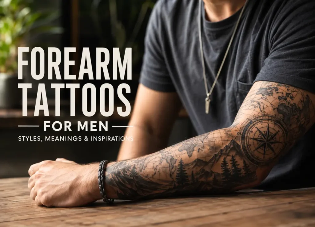 Forearm tattoos for men