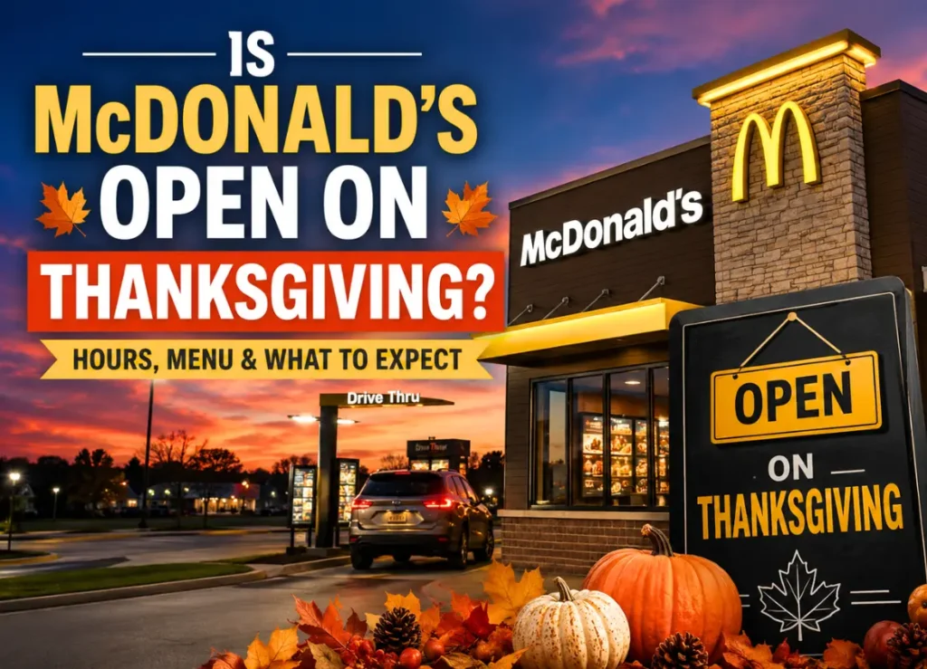 Is McDonald’s Open on Thanksgiving